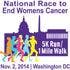 National Race to End Women's Cancer 5K Run/1 Mile Walk