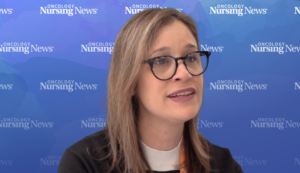 Jessica MacIntyre, DNP, MBA, APRN, NP-C, AOCNP, in an interview with Oncology Nursing News