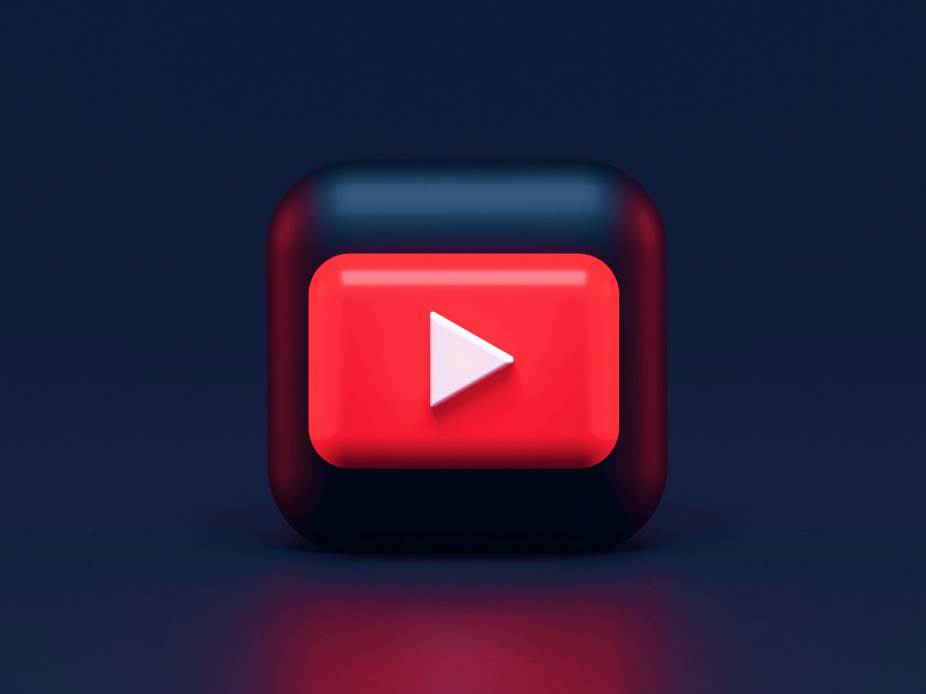 video "play" button