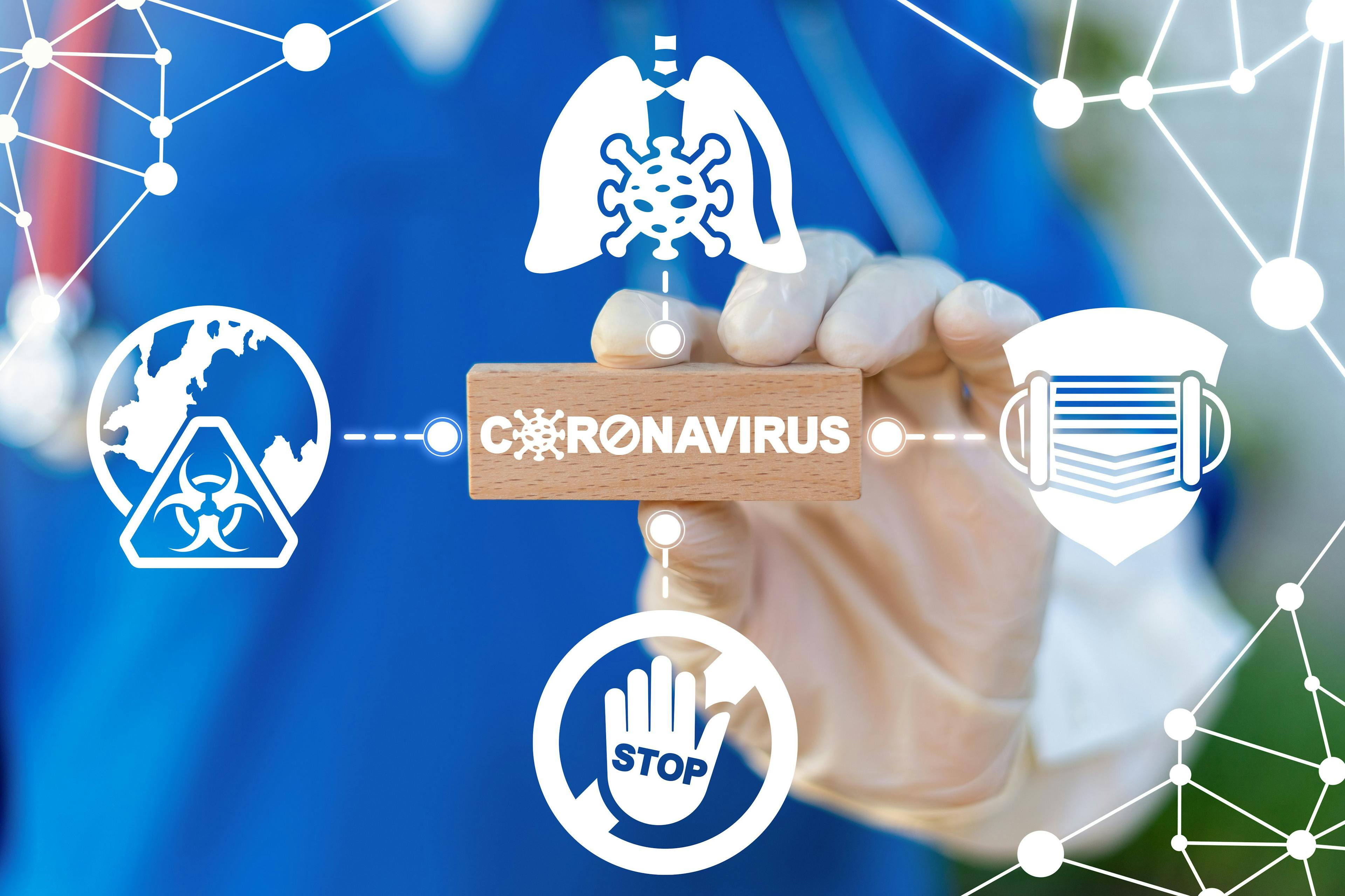 Corona Virus Pandemic Visual 